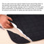 Linen Rear Car Seat Cover Cloth Bottom Automotive Seat Protector Breathable Ventilated